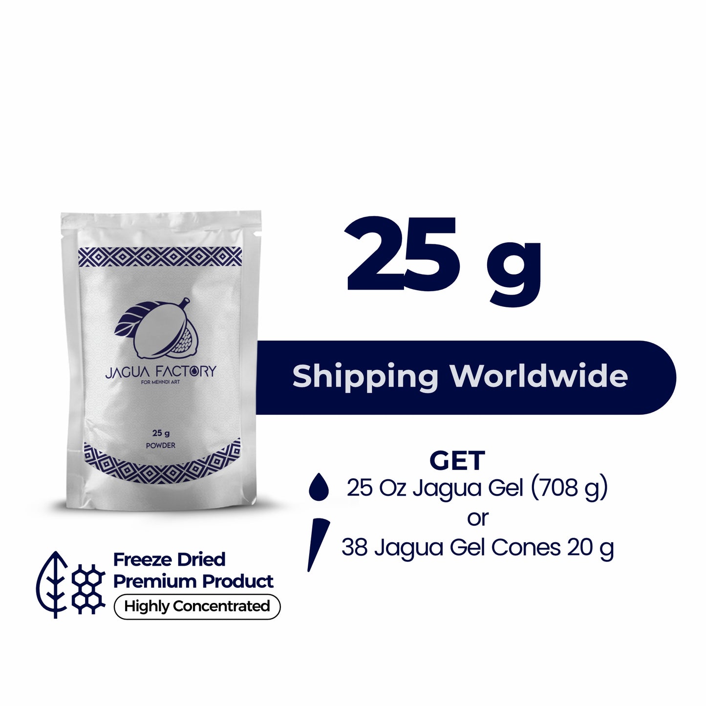 JAGUA POWDER 25 g (1 bag)
