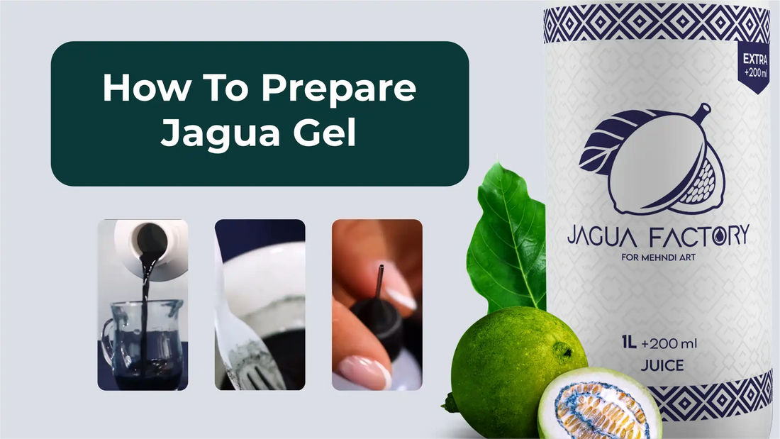 How to Prepare Gel from Jagua Juice Ink?