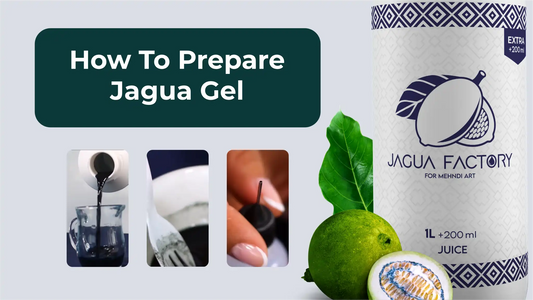 How to Prepare Gel from Jagua Juice Ink?