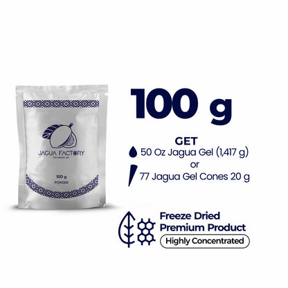 JAGUA POWDER 400 g (4 bags per 100 g)