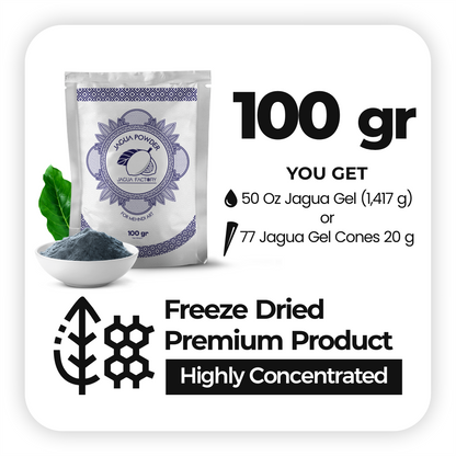 JAGUA POWDER 400 g (4 bags per 100 g)