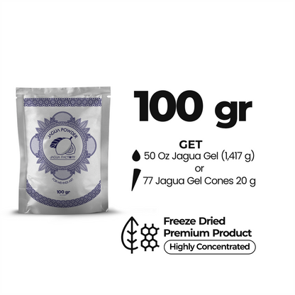 JAGUA POWDER 600 g (6 bags per 100 g)