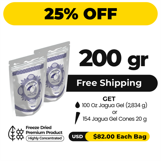 JAGUA POWDER 200 g (2 bags per 100 g)