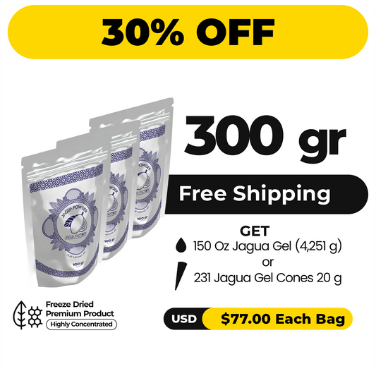 JAGUA POWDER 300 g (3 bags per 100 g)