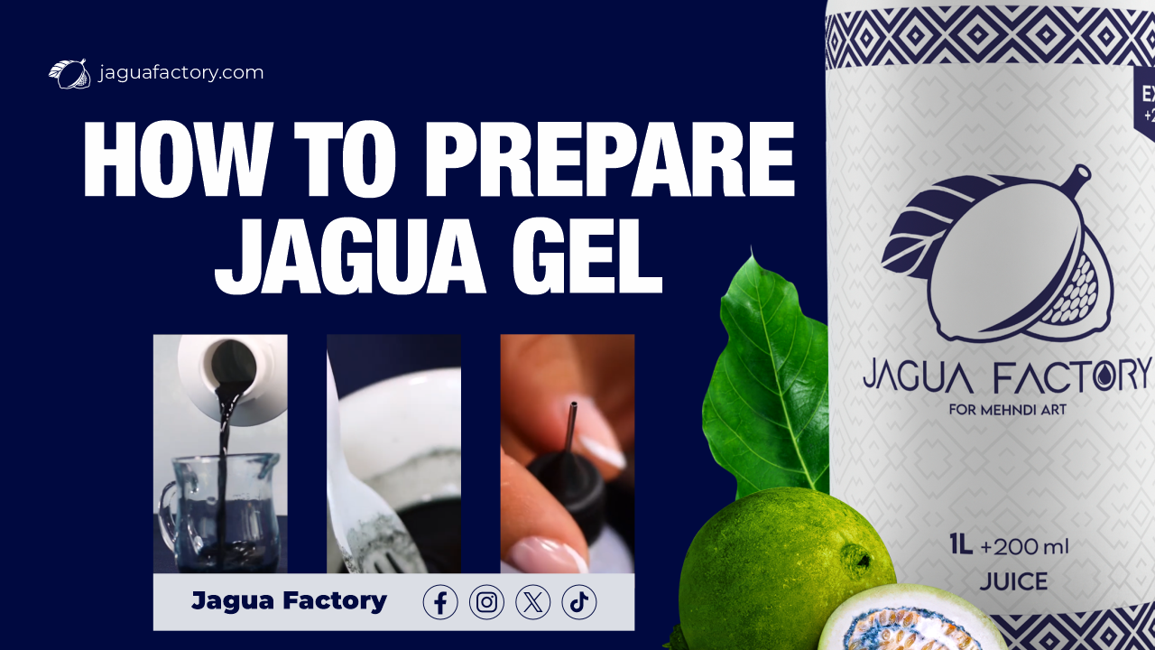How To Prepare Jagua Gel From  Jagua Juice | Jagua Factory